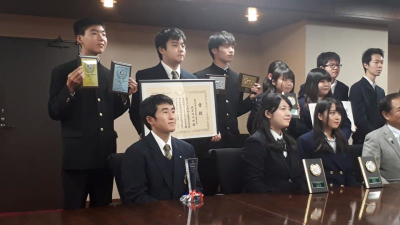 鉄道研究部　神奈川県知事を表敬訪問しました