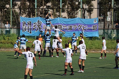 高校男子ラグビー部 全国大会県予選準決勝進出